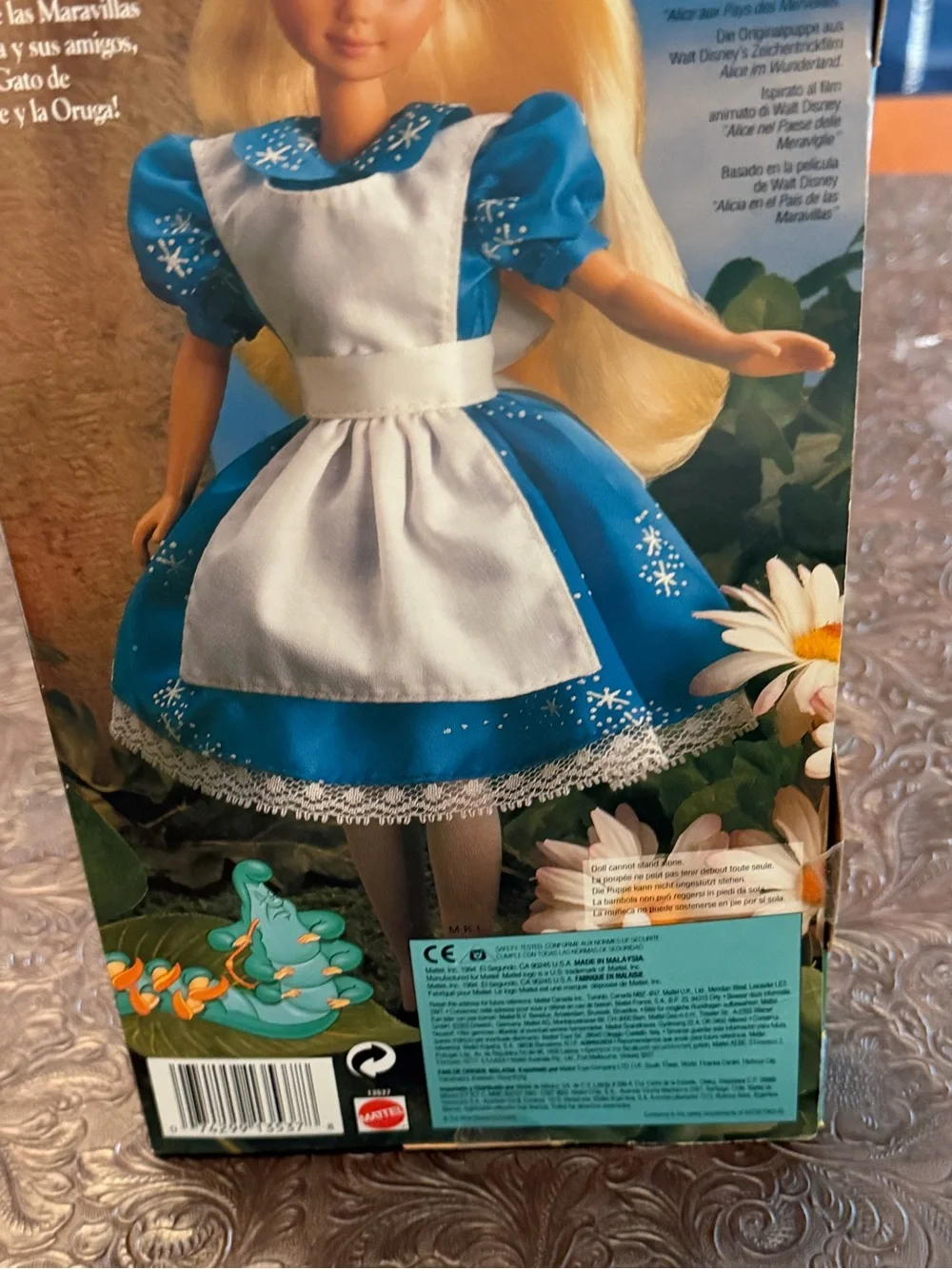 Disney Alice Doll in Blue Dress with White Apron